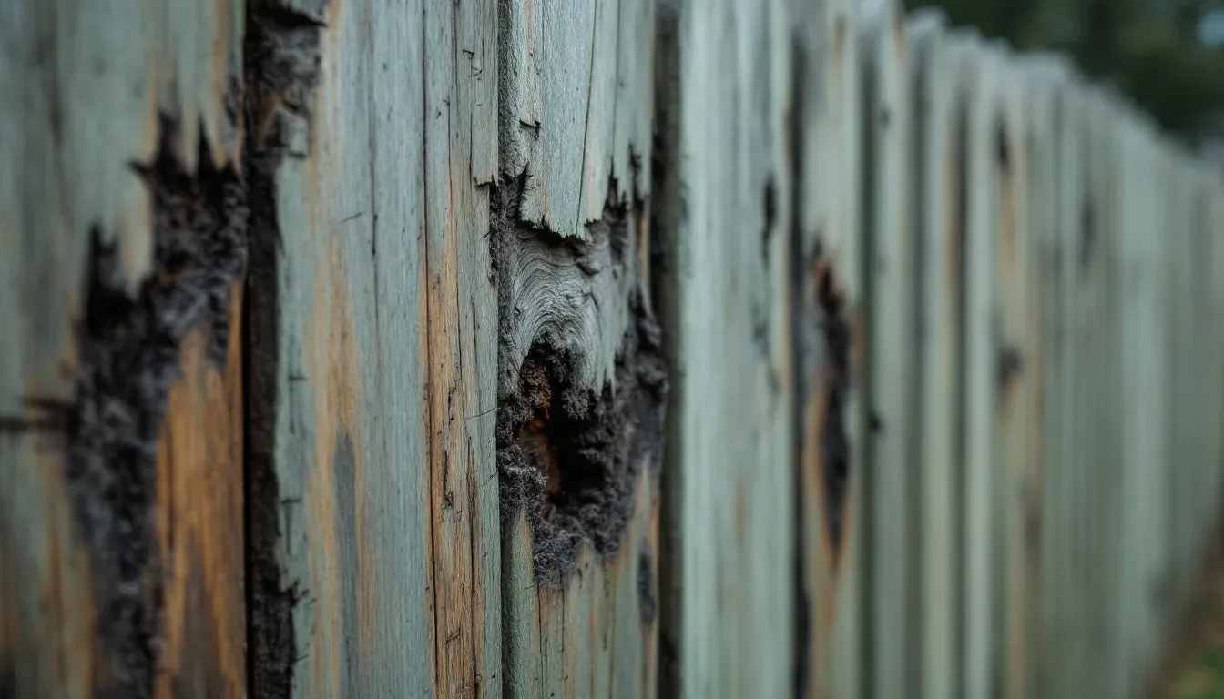 Fence Rail Replacement in Pearland