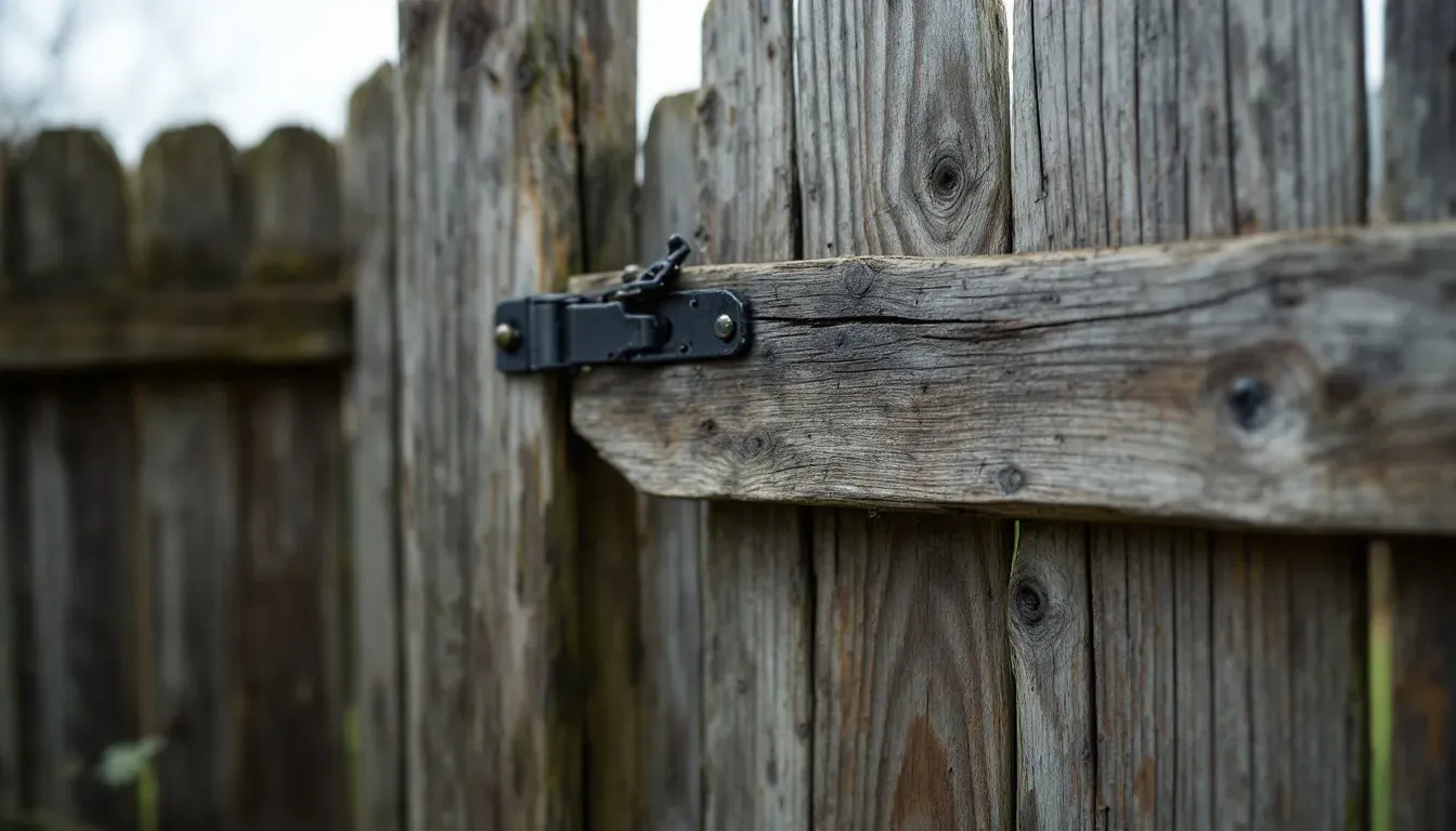 Lattice Fence Repair in Pearland