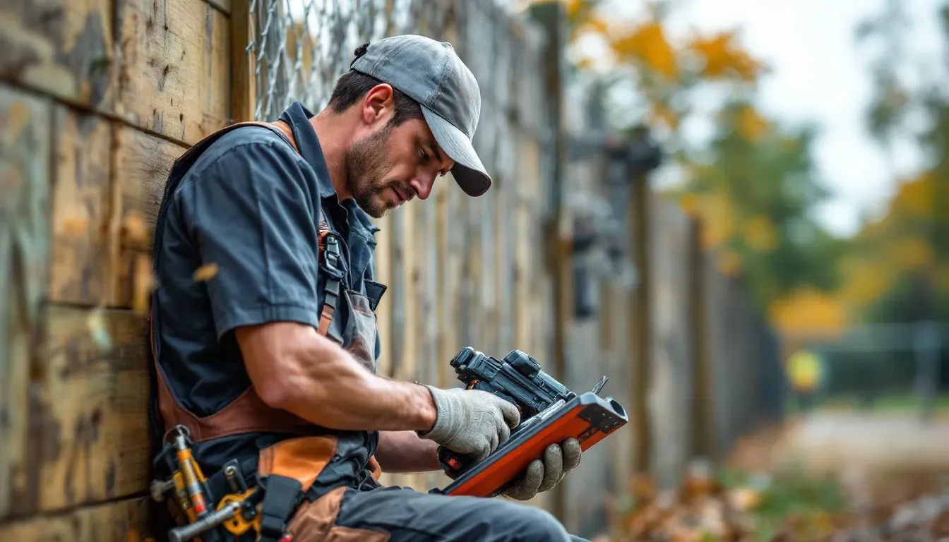 Fence Staining Service in Pearland