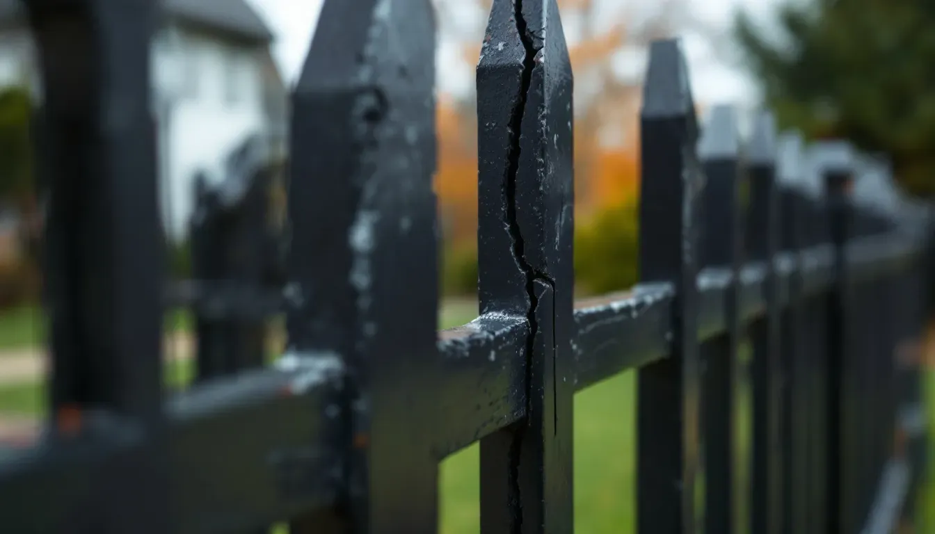 Wrought Iron Fence Repair in Pearland